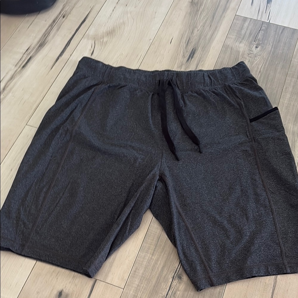 Lululemon Athletica Black Athletic Shorts with Elastic Waistband